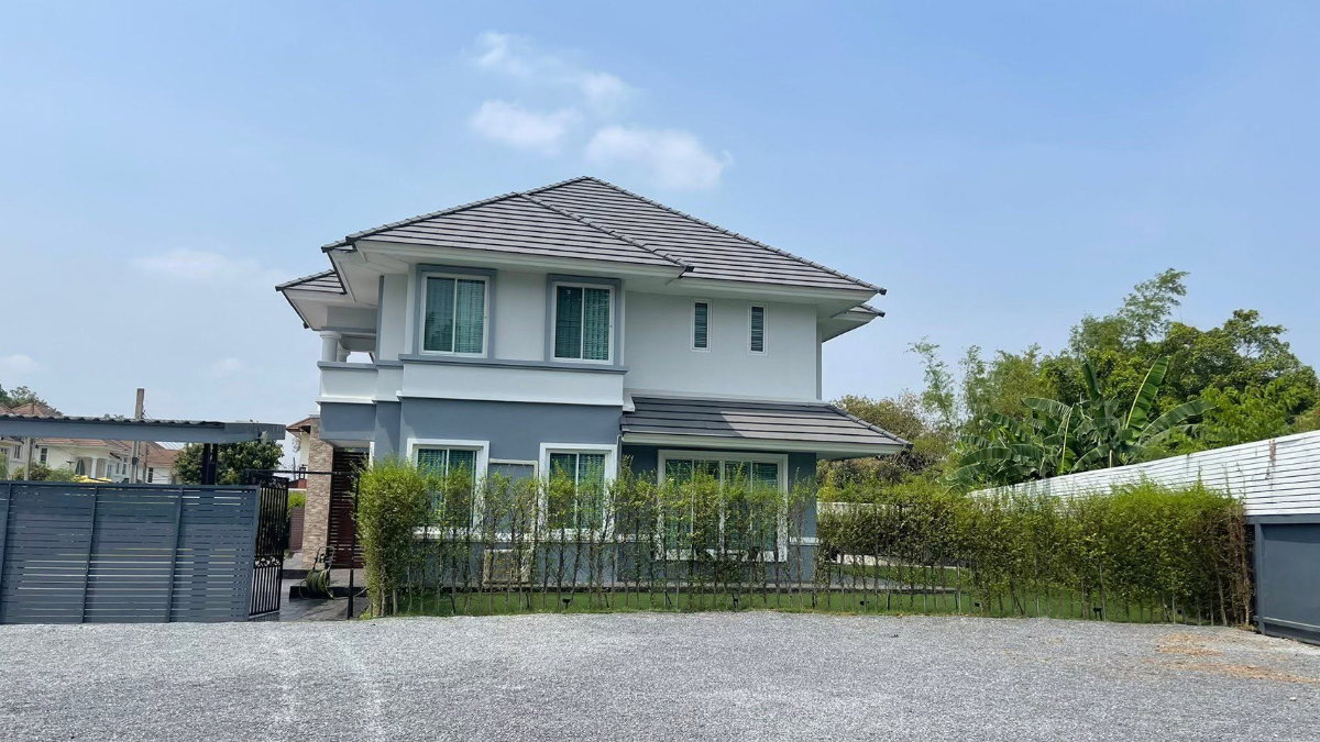 รูป ND0780 🏠🌴ปล่อยเช่าบ้านเดี่ยว บ้านสวนเนรมิตร (ออเงิน-รามอินทรา) พร้อมเฟอร์นิเจอร์ - รูปที่ 3/11
