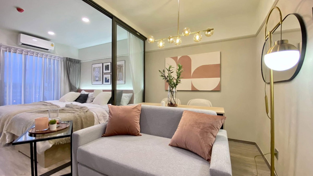 รูป ให้จองด่วน! (ห้องมีน้อย) ปล่อยเช่าSalaya One Residences 🌟 พร้อมเข้าอยู่ 1 สิงหาคม ✨ ขนาด 35 ตร.ม.มีเครื่องซักผ้า👏 - รูปที่ 2/7