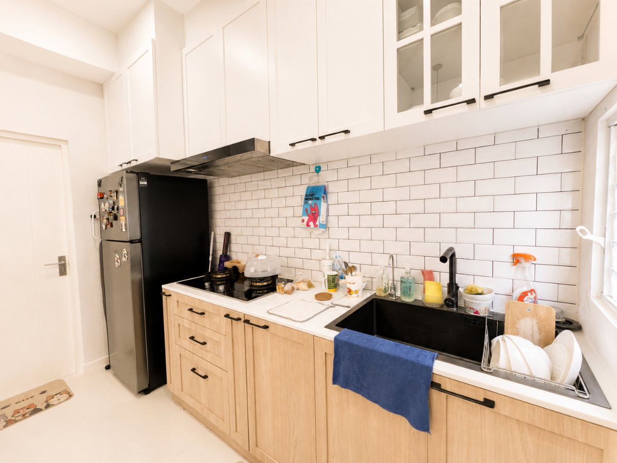 รูป ขายด่วน Townhome 2 ชั้น Indy Westgate | บ้านสวย ตกแต่งครบ Built-in ทั้งหลัง | ทำเลคลองบางไผ่–บางบัวทอง ใกล้ MRT คลองบางไผ่ - รูปที่ 12/33
