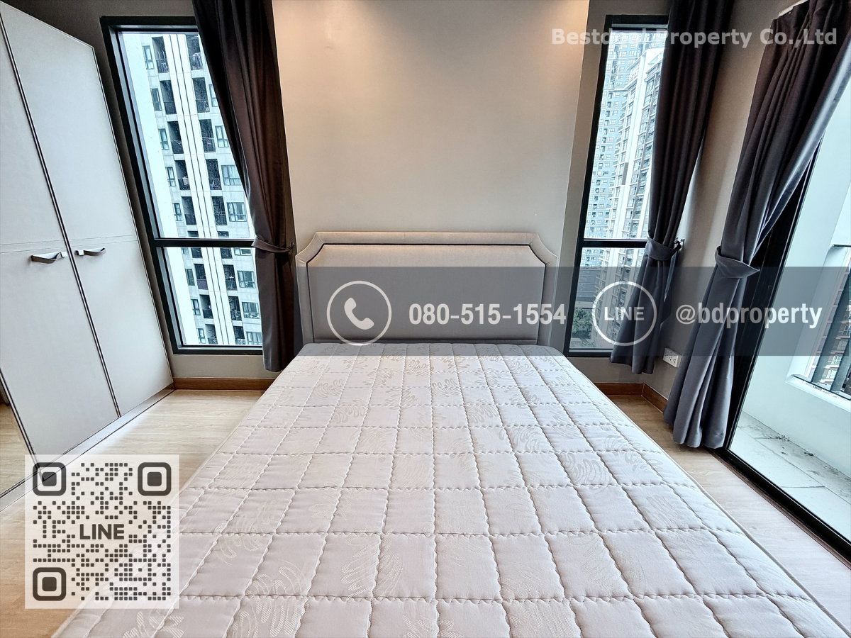 รูป Bestdeal ให้เช่าด่วนราคา 23,000/เดือนเท่านั้น  2 ห้องนอน 55 sqm. เฟอร์นิเจอร์และเครื่องใช้ไฟฟ้าครบพร้อมเข้าอยู่ ใกล้MRT และ เซ็นทรัลพระราม 9  - รูปที่ 6/17