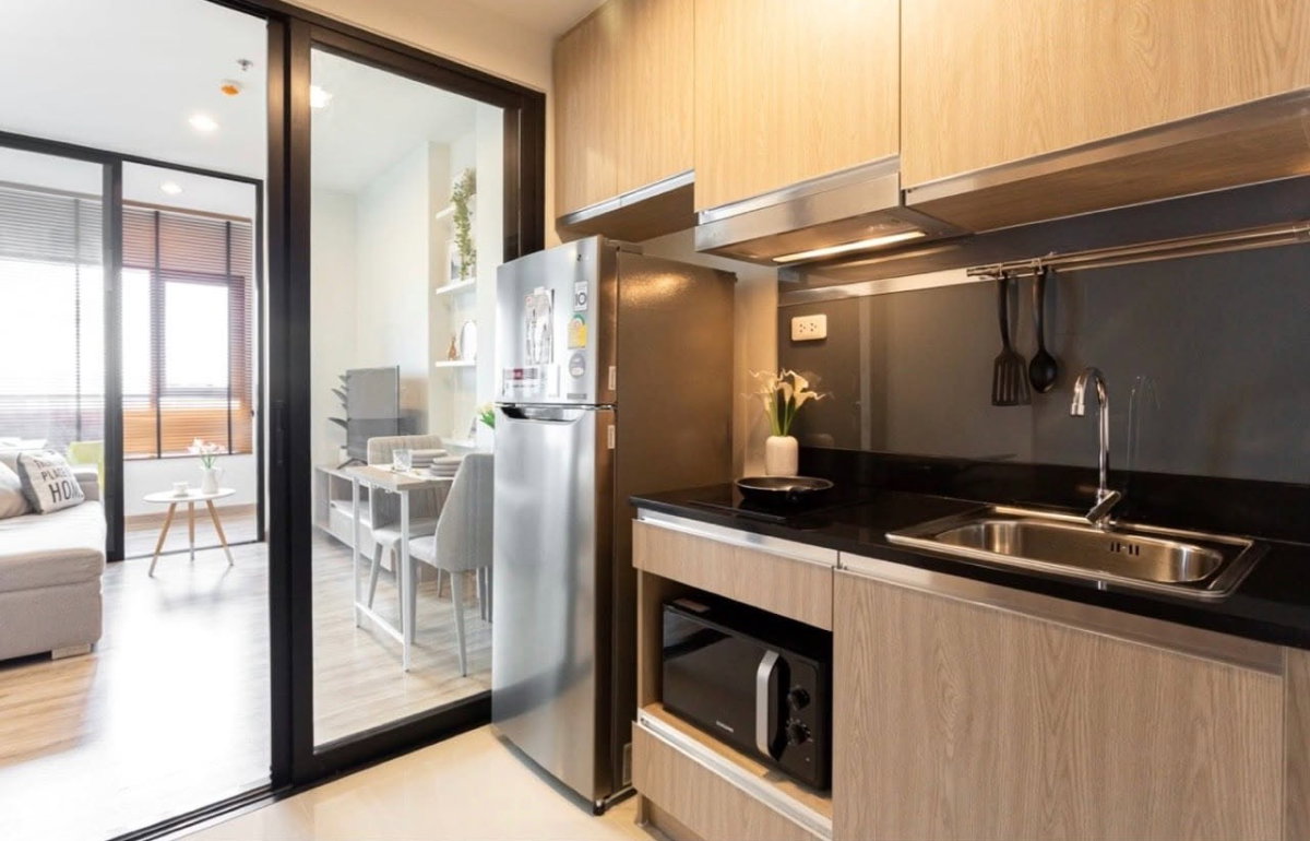 picture Condo for rent | 𝙣𝙞𝙘𝙝𝙚 𝙢𝙤𝙣𝙤 𝙎𝙪𝙠𝙝𝙪𝙢𝙫𝙞𝙩- 𝘽𝙚𝙖𝙧𝙞𝙣𝙜 | near BTS Bearing | 1 bedroom, ready to move in, all new appliances. - 10/12