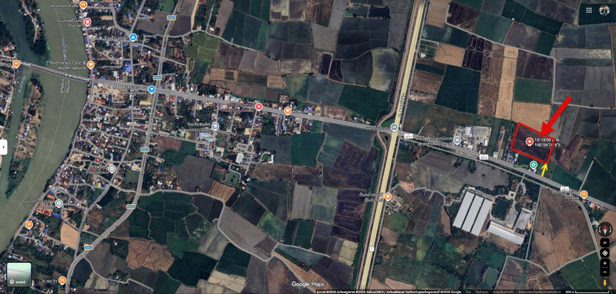รูป ขายที่ดิน 25 ไร่ ชัยนาท ลงทุนระยะยาว / Solar Farm / เกษตร - รูปที่ 4/4
