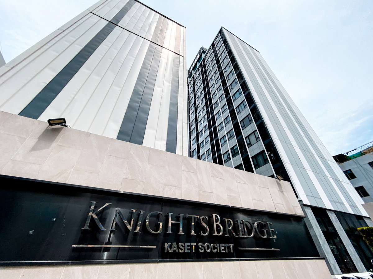 รูป ให้เช่า Knightsbridge Kaset Society ห้องมุม ชั้น 5 พื้นที่ 27 ตร.ม. 1นอน 1น้ำ 16,000 บาท / เดือน - รูปที่ 50/59