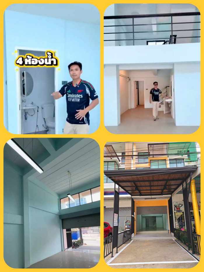 รูป อาคารพาณิชย์ใกล้ตลาดนินจา ซอยศรีพโล รีโนเวทแล้วราคาถูก - รูปที่ 5/6