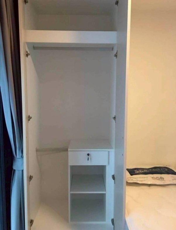 picture Condo for rent, Pause Sukhumvit 115, with washing machine, only 270 m from BTS Puchaow Station. - 3/9