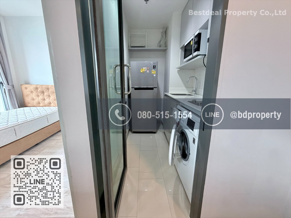 รูป Bestdeal ให้เช่าด่วน!!! 2 ห้องนอน ราคา 22,000 บาท/เดือน ห้องสวย Fully Furnished พร้อมเข้าอยู่ "IDEO MOBI RAMA 9" ใกล้MRTและเซ็นทรัลพระราม 9 - รูปที่ 10/16