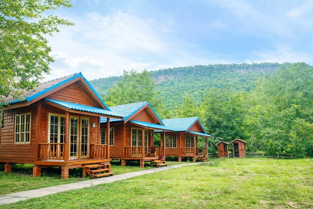 รูป เขาใหญ่ หมูสี ที่ดินวิวภูเขา 360 องศา บ้านน็อคดาวน์ 3 หลัง 1 ไร่ 23 ตร.ว. ใจกลาง ปากช่อง กรีนเนอรี่ รีสอร์ท 500 ม. - รูปที่ 1/8