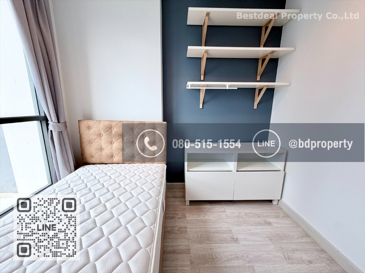 รูป Bestdeal ให้เช่าด่วน!!! 2 ห้องนอน ราคา 22,000 บาท/เดือน ห้องสวย Fully Furnished พร้อมเข้าอยู่ "IDEO MOBI RAMA 9" ใกล้MRTและเซ็นทรัลพระราม 9 - รูปที่ 11/16