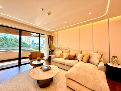 Apartment building for rent Bangkok : Expansive 4 Bedroom Luxury Apartment For Rent in Asoke Area - BR21440AP