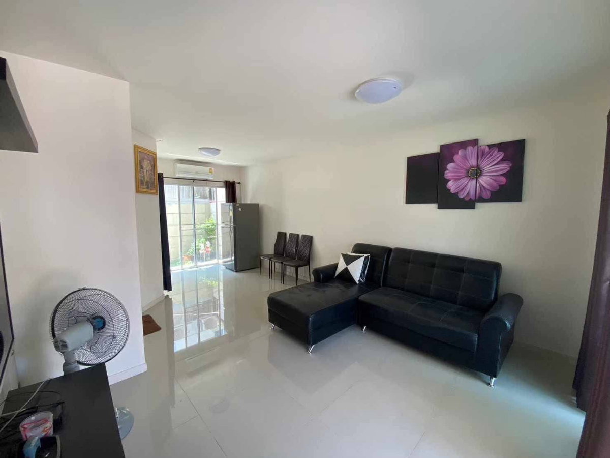 รูป 🏡✨ทาวน์โฮม 2 ชั้น หมู่บ้านลุมพินีทาวน์วิลล์ เพิ่มสิน-วัชรพล 3 ห้องนอน 2 ห้องน้ำ ทำเลดี “วัชรพล-เพิ่มสิน” เฟอร์ครบ จบในหลังเดียว! - รูปที่ 2/4
