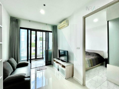 ให้เช่าคอนโด ไอดีโอ รัชดา-ห้วยขวาง อาคาร  ชั้น 17 1 ห้องนอน ขนาด 35 ตรม ใกล้ The Street รัชดา