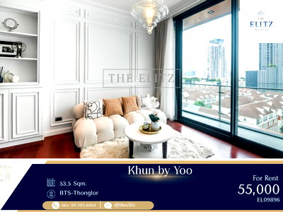 คอนโดให้เช่า : ✨ Live in a Masterpiece: KHUN by YOO, Thonglor 12 ✨