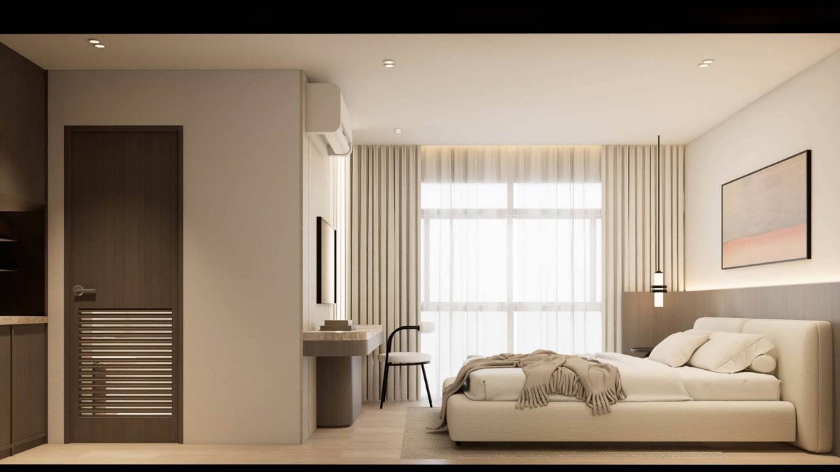 รูป ขายคอนโดหรู 2 ห้องนอน 2 ห้องน้ำ โครงการรวี วารี เรสซิเดนซ์ นิมมานซอย 15 ใกล้ One Nimman เชียงใหม่ (C568) T.0946511456 - รูปที่ 8/13