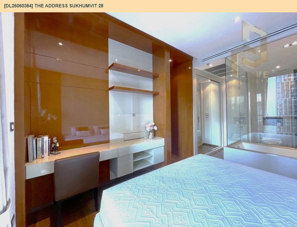 รูป DL26060384 ขายคอนโด ดิ แอดเดรส สุขุมวิท 28 (The Address Sukhumvit 28) ใกล้ BTS พร้อมพงษ์ พร้อมเข้าอยู่ โทรด่วน 0614453194 LineID @952jdxxk - รูปที่ 9/9