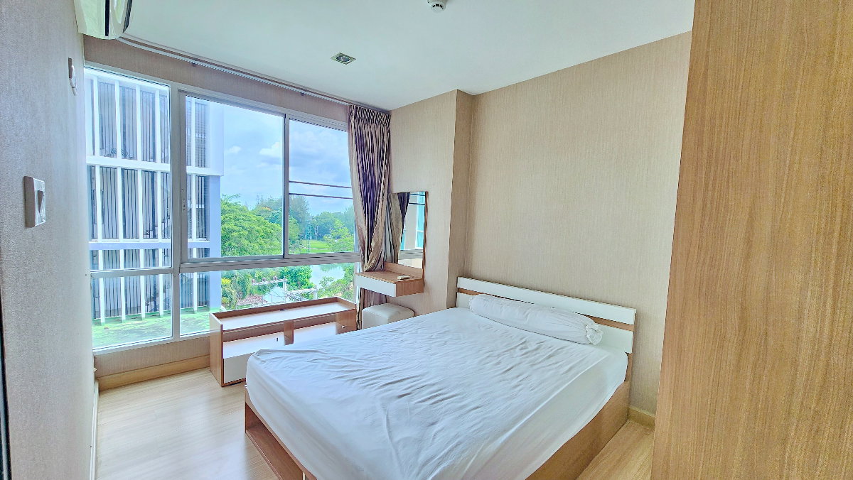 รูป คอนโด ให้เช่า ใกล้ รพ. เชียงใหม่ เพียง 300 ม.ห้องมุม 34 ตรม. วิวสนามกอล์ฟ เฟอร์ครบ พร้อมอยู่ฟิตเนส สระว่ายน้ำ @One Plus สวนดอก 5  - รูปที่ 1/17