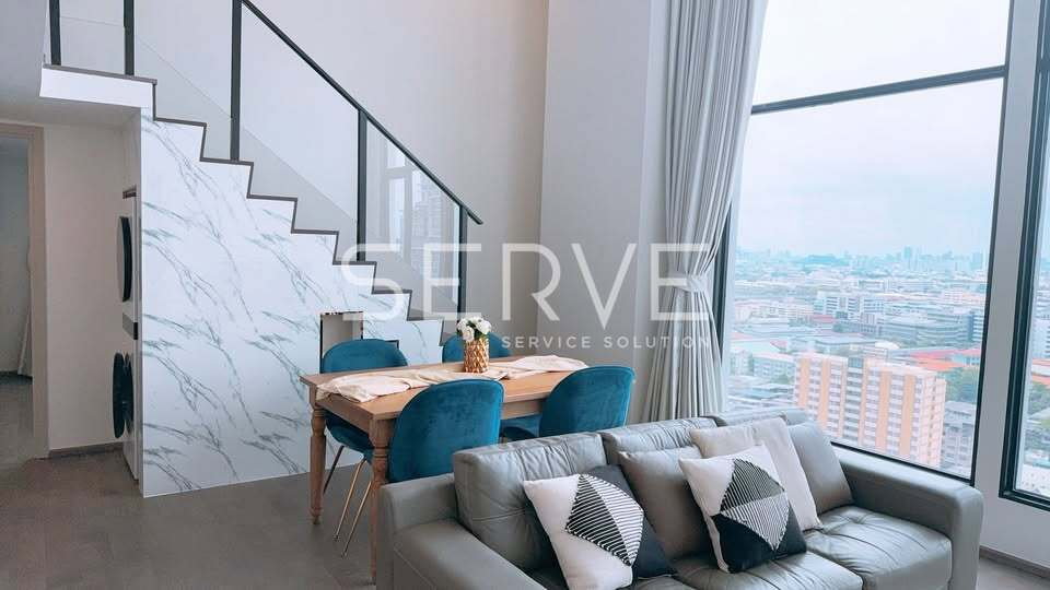รูป 🔥ห้องDuplex 3นอน ไซส์ใหญ่ ตกแต่งหรู ชั้นสูงสุด วิวโล่ง เฟอร์จัดเต็ม พร้อมอยู่ คอนโดใหม่ทำเลดีมาก ใกล้ BTS ราชเทวี @ Park Origin Ratchathewi - รูปที่ 1/17