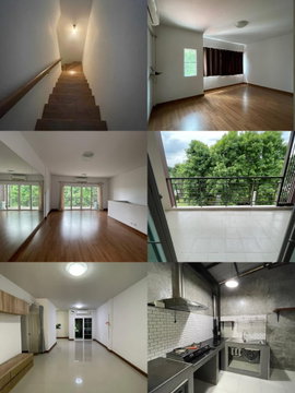 💥CP-11065💥 For Rent: 3-story Townhome, park-facing, no obstructions. The Ricco Town Phahonyothin - Watcharapol Project. 👉Add Line @goodcondo