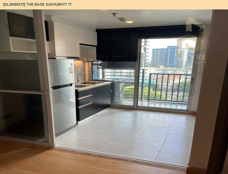 รูป DL26060372 ให้เช่าคอนโด เดอะ เบส สุขุมวิท 77 (The Base Sukhumvit 77) ใกล้ BTS อ่อนนุช พร้อมเข้าอยู่ โทรด่วน 0614453194 LineID @952jdxxk - รูปที่ 5/7