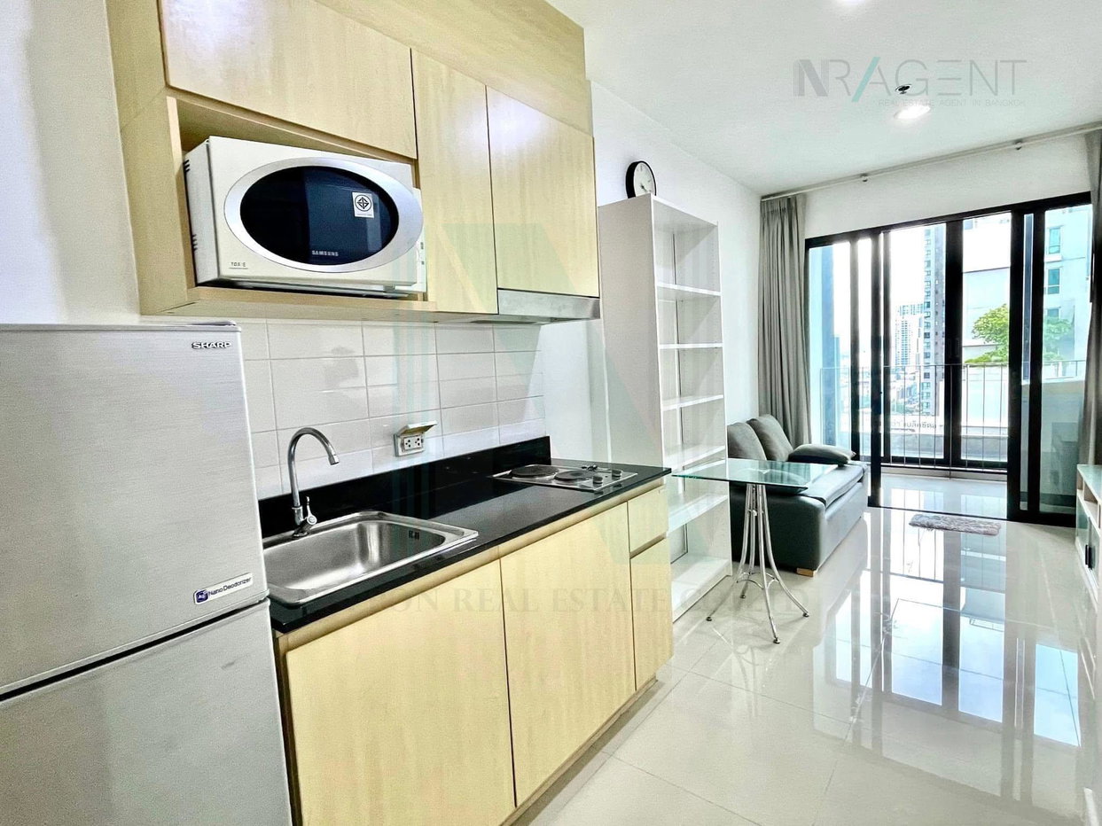 รูป ให้เช่าคอนโด ไอดีโอ รัชดา-ห้วยขวาง อาคาร  ชั้น 17 1 ห้องนอน ขนาด 35 ตรม ใกล้ The Street รัชดา - รูปที่ 5/8