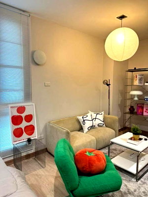 Condos for sale 700 Year Sports Arena Chiang Mai : Selling Condo One Plus Klongchon 2 near CMU, 30 sq m, 5th floor, 2.25 million baht.
