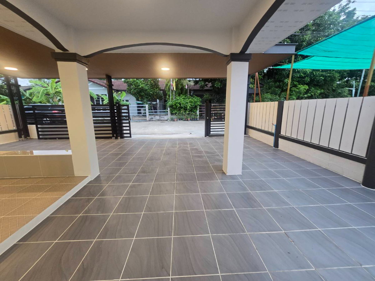 รูป บ้านเดี่ยว 1 ชั้น ตกแต่งรีโนเวทใหม่ พร้อมอยู่ วิว..หลังบ้านทุ่งนา หมู่บ้าน มีนบุรีการ์เด้นโฮม ถนนราษฎร์อุทิศ 48  ซอยย่อย10 แขวงแสนแสบ เขตมีนบุรี - รูปที่ 27/32
