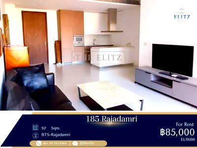 คอนโดให้เช่า :  ✨The ultimate address in Bangkok. 185 Rajadamri offers unmatched luxury, ultimate privacy, and iconic city views. Available for rent now. ✨