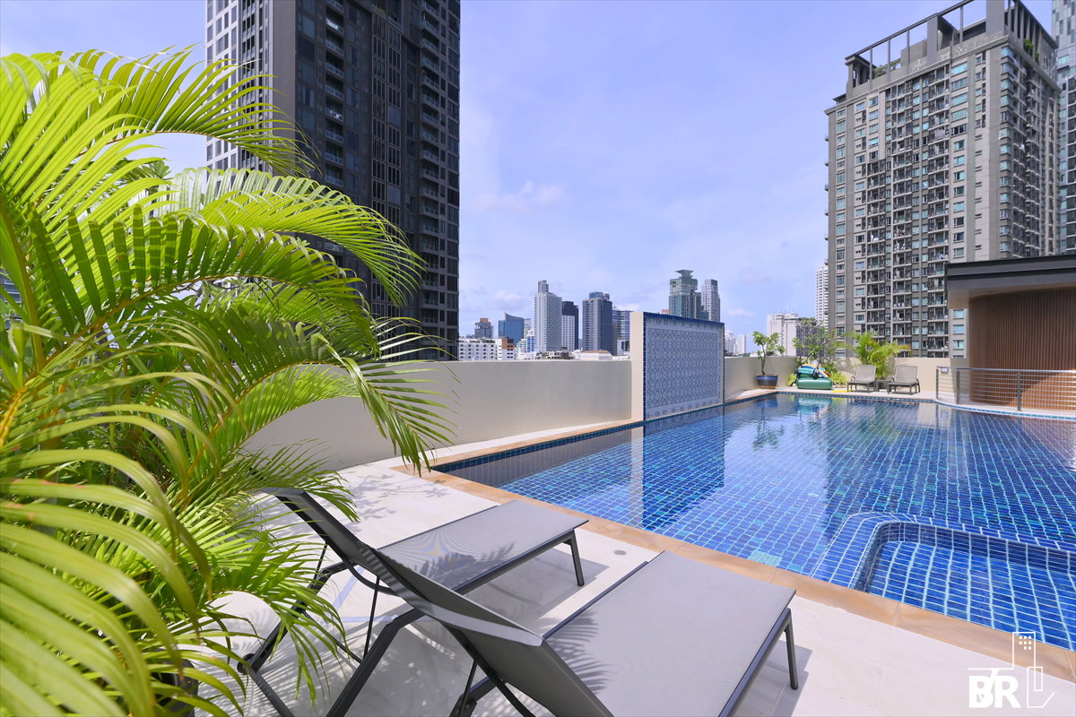 รูป เช่าคอนโด 💎 Kasturi Living Sukhumvit 34 ห้อง2นอน 90ตร.ม. 60k ⭐ แรร์ที่สุด ห้องสวยว่างน้อย! ใกล้ BTS ทองหล่อ  - รูปที่ 3/5
