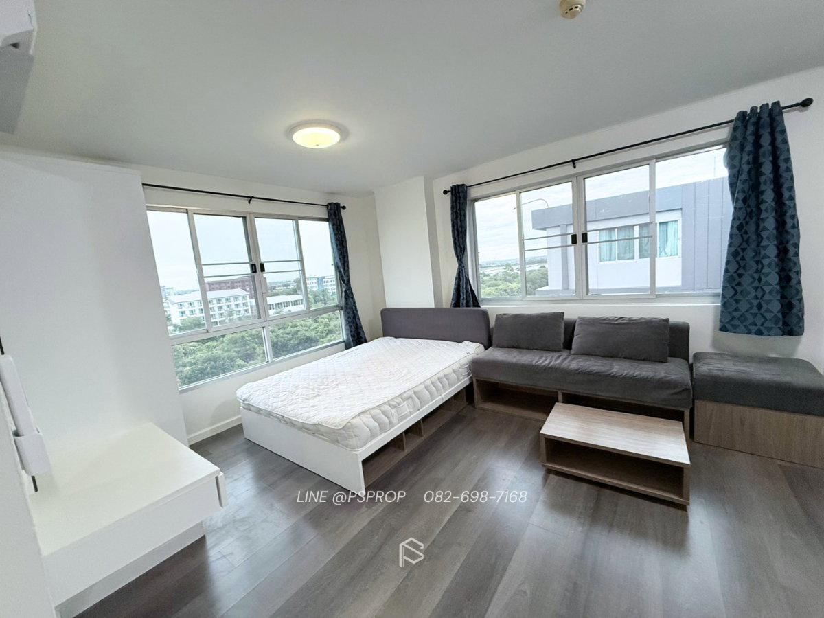 รูป คอนโดเช่าบางนาใกล้ เซ็นทรัลบางนา  D Condo Campus Bangna  ✅ พร้อมเข้าอยู่ #CRB0138 - รูปที่ 10/11