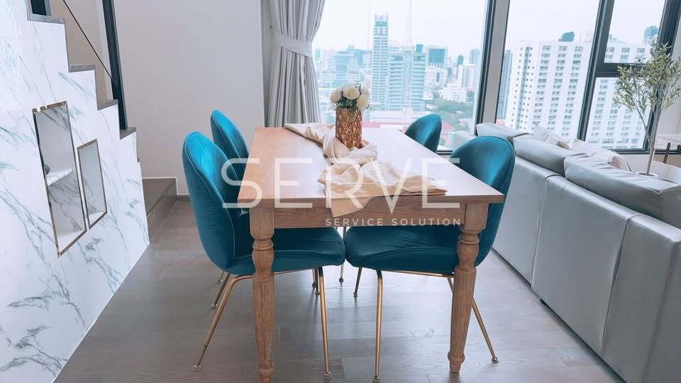 รูป 🔥ห้องDuplex 3นอน ไซส์ใหญ่ ตกแต่งหรู ชั้นสูงสุด วิวโล่ง เฟอร์จัดเต็ม พร้อมอยู่ คอนโดใหม่ทำเลดีมาก ใกล้ BTS ราชเทวี @ Park Origin Ratchathewi - รูปที่ 17/17