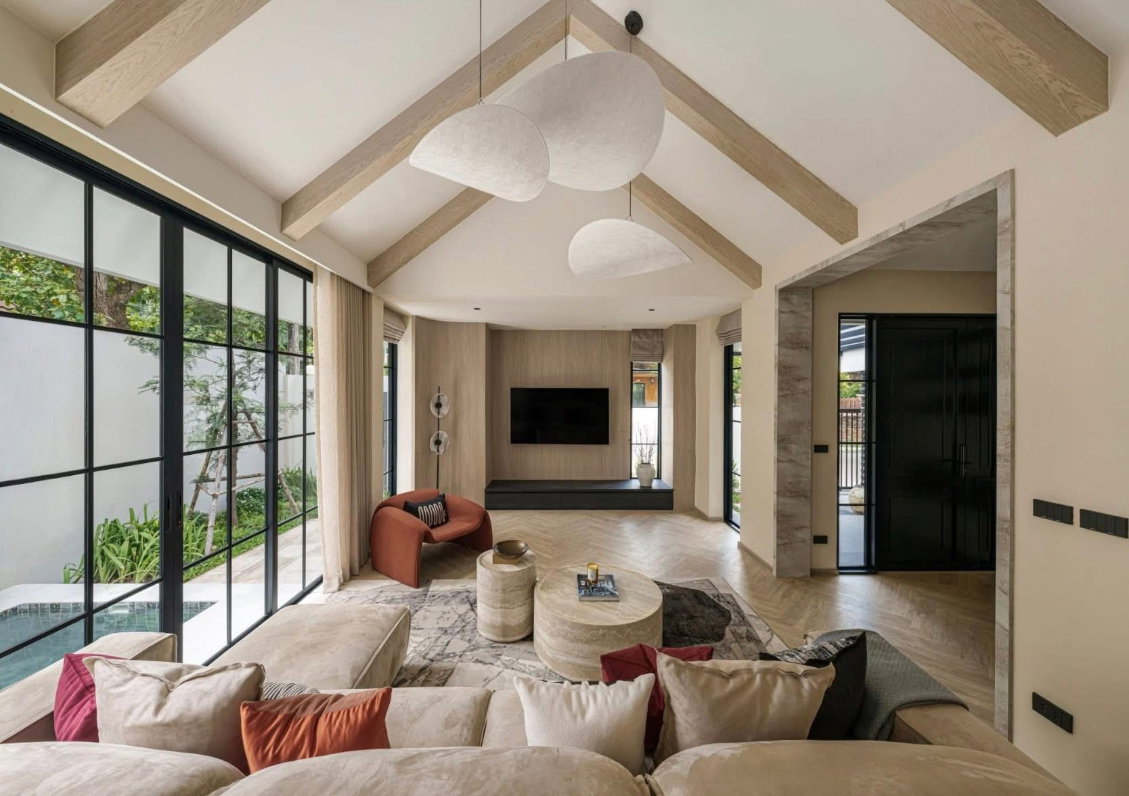 รูป SS-113 🏡 ขาย Luxury Pool Villa บ้านเดี่ยวหรูพร้อมอยู่ 📍 โครงการพฤกษาทอง เชียงใหม่ - รูปที่ 5/33