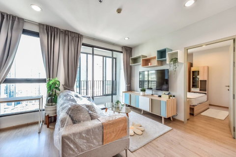 รูปภาพ Ideo Q Ratchathewi【𝐑𝐄𝐍𝐓】🔥Fully furnished contemporary style room, elegant and sophisticated at all times🔥 Contact Line ID: @hacondo