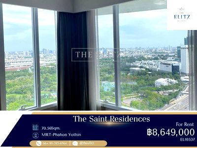 Condos for sale : 🌿 Wake Up to Bangkok’s Best Green View at The Saint Residences 🌿