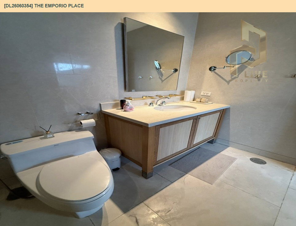 รูป DL26060354 ให้เช่าคอนโด ดิ เอ็มโพริโอ เพลส (The Emporio Place) ใกล้ BTS พร้อมพงษ์ พร้อมเข้าอยู่ โทรด่วน 0638692663 LineID @952jdxxk - รูปที่ 9/9