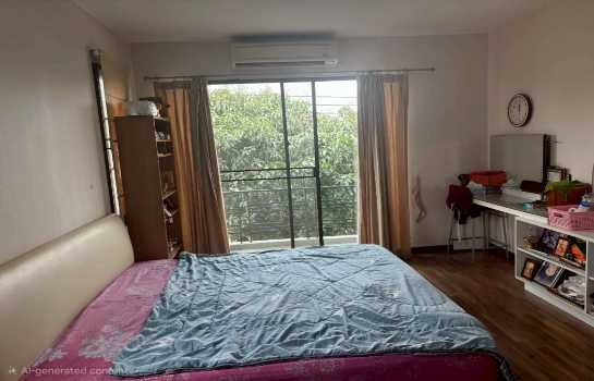 รูป ขาย บ้านเดี่ยว หลังมุม ติดสนามหญ้า Habitia Ratchapruek 130 ตรม 50 ตรว ร่มรื่น น่าอยู่ - รูปที่ 7/9