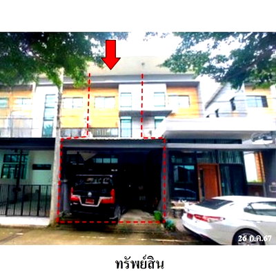 Townhouses for sale Samut Prakarn : FOR SALE  TOWNHOUSE PROPERTY  3908000 BAHT.