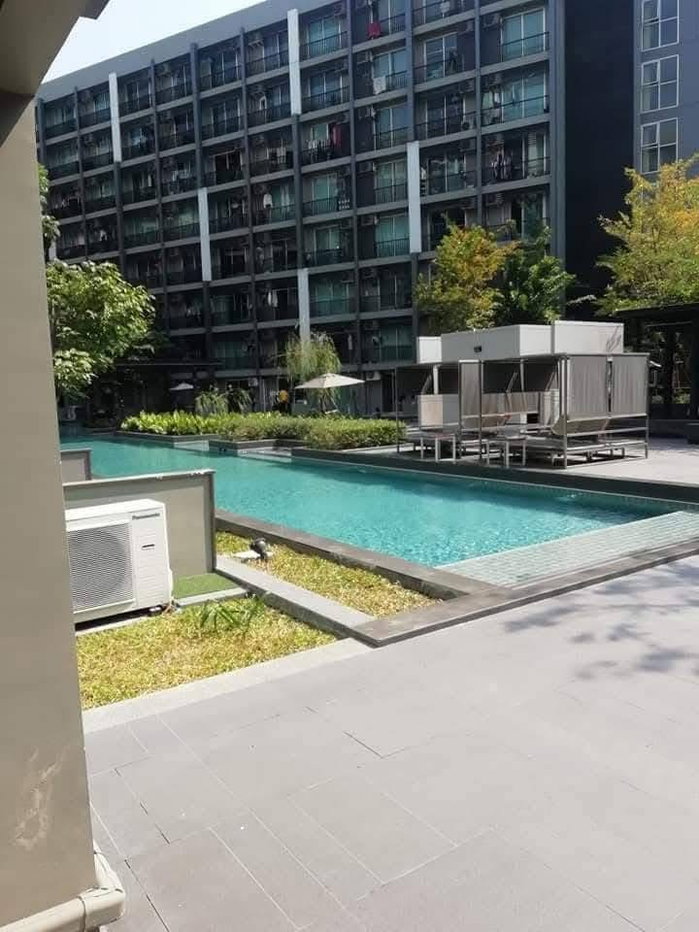 รูป (TT242)ปล่อยเช่าคอนโด A space me Sukhumvit 77 (เอ สเปซ มี สุขุมวิท 77) ชั้น 8 ขนาด 30 ตร.ม วิวสระน้ำ มีรถรับ-ส่งBTS ใกล้BTS อ่อนนุช - รูปที่ 8/12