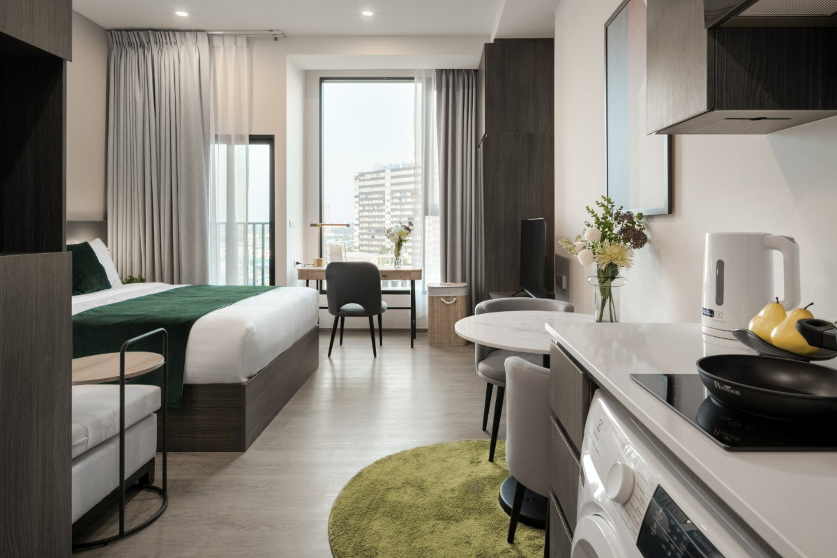 💎เช่าระยะสั้น 🌆ใช้ชีวิตเหนือระดับที่ Hampton Sriracha | Stodio ใจกลางศรีราชา🌆💎