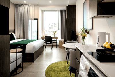 Condos for rent : 💎Short-term rental 🌆 Elevate Your Lifestyle at Hampton Sriracha | Stodio in the Heart of Sriracha 🌆💎