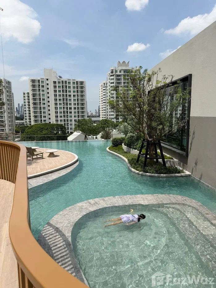 รูป คอนโดให้เช่า 1 ห้องนอน ในโครงการ โค้บบ์ รัชดา-พระราม 9 6445157 - รูปที่ 8/9