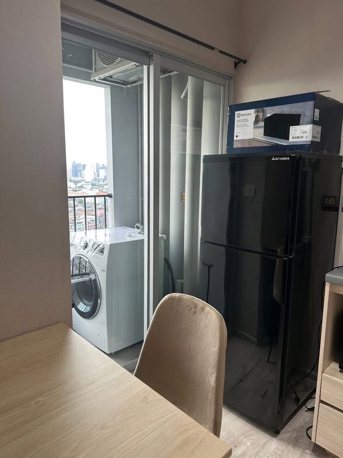 รูป 🏡 ปล่อยเช่าด่วน Plum Condo Ram เฟอร์ครบ พร้อมเข้าอยู่ โทร 063-6165390 - รูปที่ 4/6