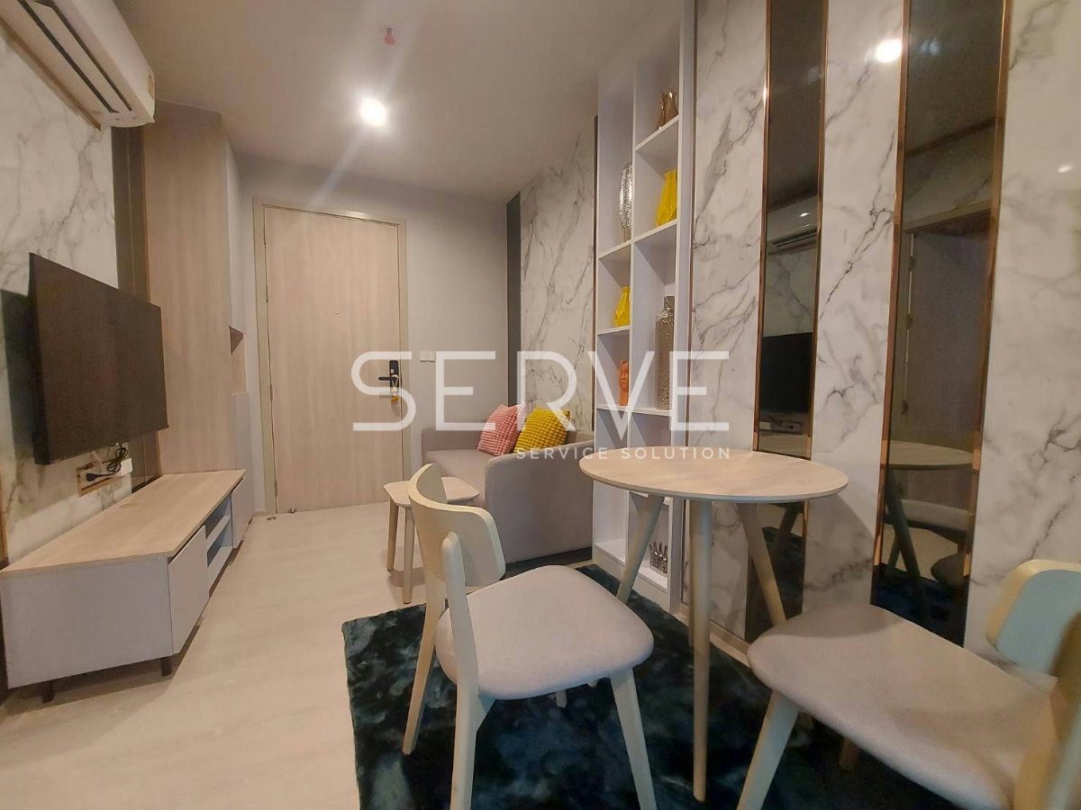 รูป 🔥ห้องกว้าง 1นอน ตกแต่งหรู วิวโล่ง เฟอร์จัดเต็ม พร้อมอยู่ คอนโดใหม่ทำเลดีๆ เดิน20ก้าว ถึง เมกาบางนา @ NUE Mega Plus Bangna - รูปที่ 9/9