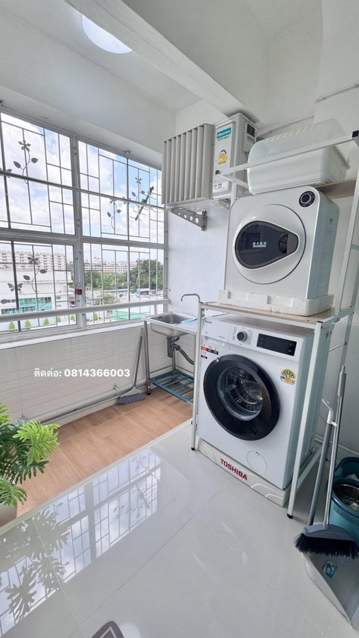 รูป ให้เช่าคอนโดสินธานี มีโปรลดแล้วเหลือ 6,500 บาท/ด ใกล้ ม.กรุงเทพ ใกล้ฟิวเจอร์พาร์คริงสิต โรงกษาปณ์ ติดถนนใหญ่ เดินทางสะดวก - รูปที่ 4/10