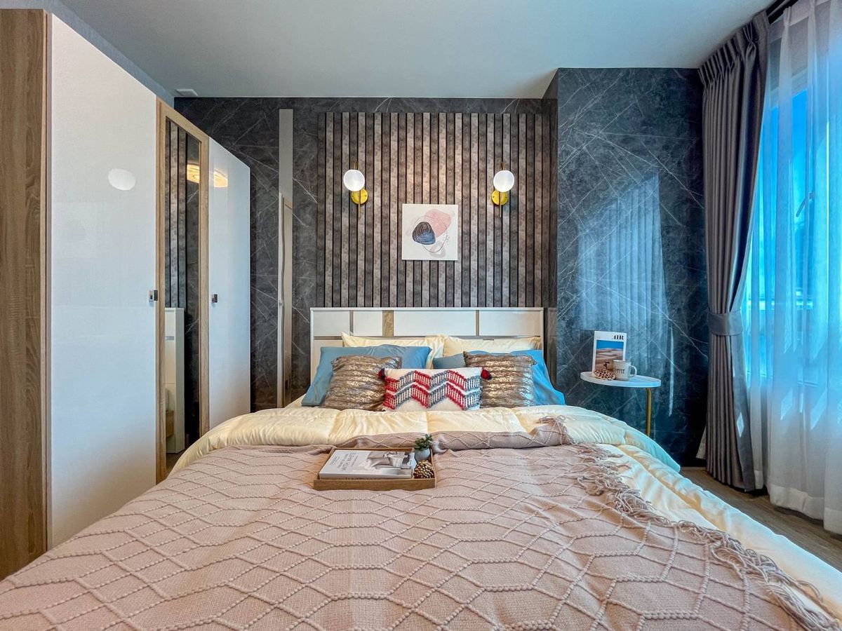 รูป 🔥 Sukhumvit Plus ห้องใหญ่ 43 ตร.ม. ติด BTS พระโขนง เพียง 22,000 บาท ✨ 1 ห้องนอน ชั้น 6 พื้นที่กว้าง อยู่สบาย พร้อมเข้าอยู่ - รูปที่ 2/9