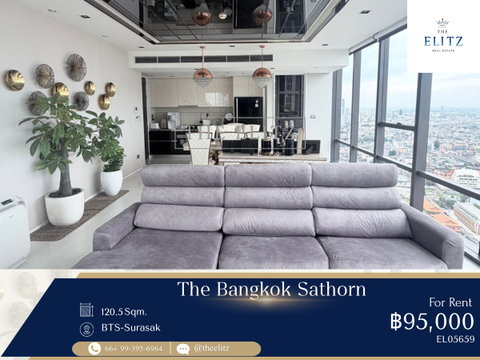 ✨Ultimate Privacy in the Heart of CBD – The Bangkok Sathorn for Rent ✨