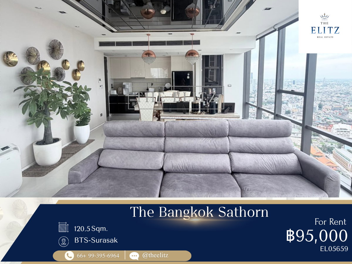 รูป ✨Ultimate Privacy in the Heart of CBD – The Bangkok Sathorn for Rent ✨ - รูปที่ 1/53
