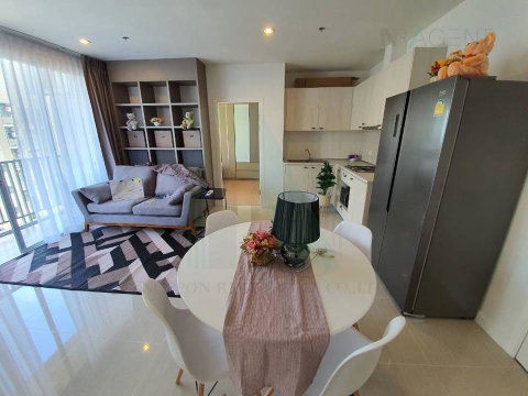 🔺 For Rent Condo MANOR SANAMBINNAM Building C, Floor 33,2 bed room, Room size 65.00 sqm