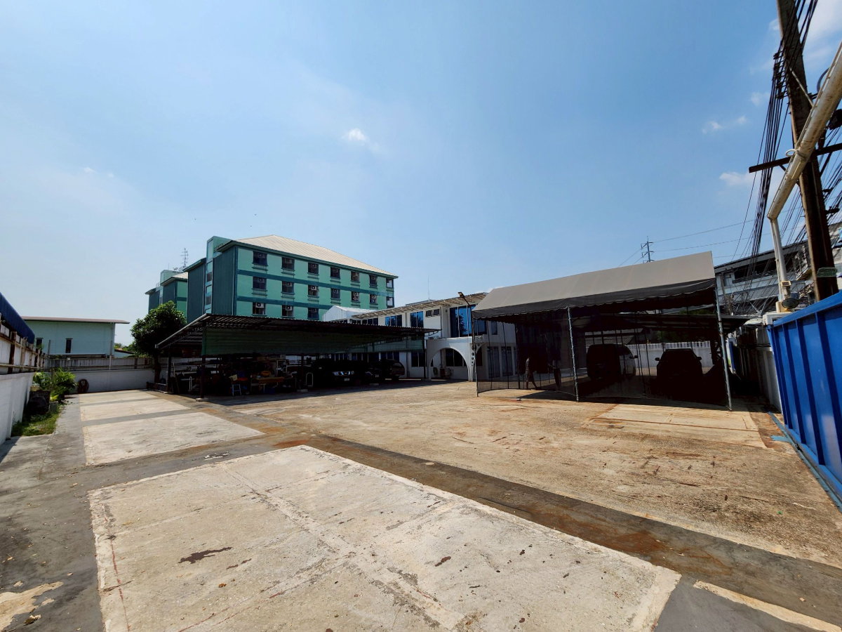 รูป ขายที่ดินพร้อมบ้านออฟฟิศ 378 ตร.วา แปลงมุม ติดรถไฟฟ้าสายสีชมพู สถานี กม.6  - รูปที่ 5/24