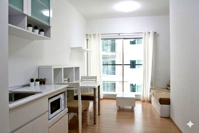 Condos for rent : 🎈#MT2606_030 🎈💥Urgent💥 Guaranteed availability! Click quickly before it's gone‼️ For Rent 14k.🔥 A Space Asoke Ratchada Condo