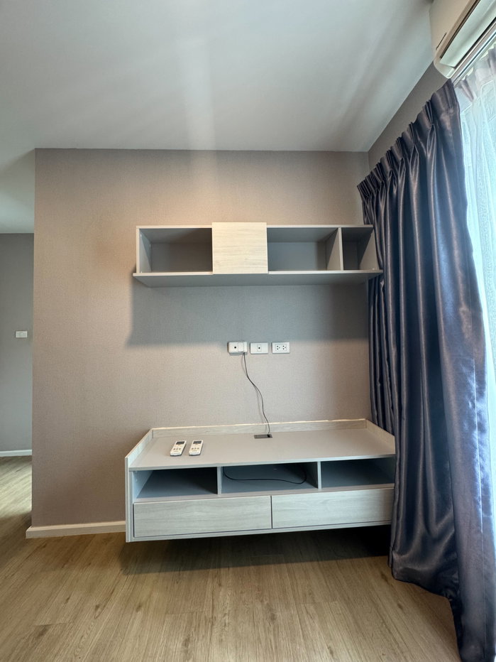 รูป ให้เช่า ริลล์ คอนโด รังสิต  Rill Condo เฟอร์ไฟฟ้าครบ มีฮู้ดดูดควัน ใกล้สถานศึกษา เเละติดรถไฟฟ้า  - รูปที่ 8/17
