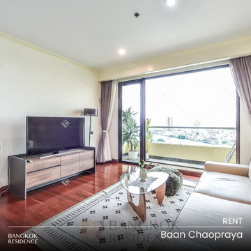 เช่าคอนโด 🌃 Baan Chaopraya 1นอน 70ตร.ม. 28k 🌊 ห้องสวย วิวแม่น้ำ เฟอร์ครบ ใกล้ ICONSIAM & BTS คลองสาน